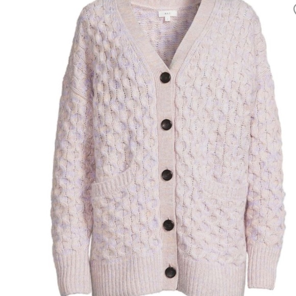 A.L.C. Jacks Honeycomb Cardigan, worn once, size L - Picture 3 of 9